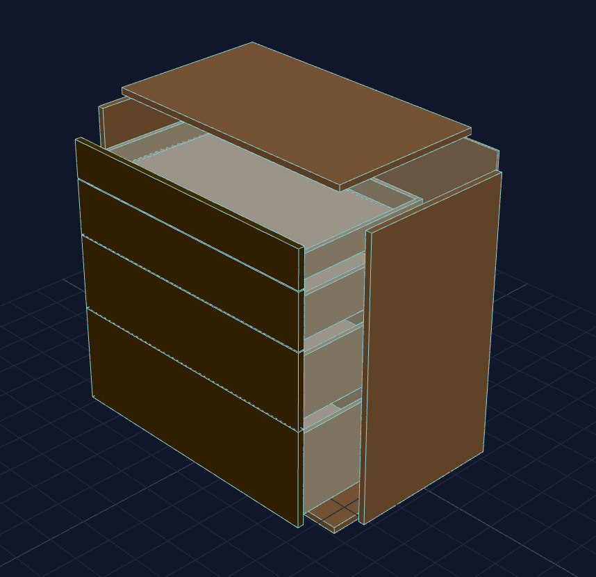 3D Furniture Modeler Screenshot
